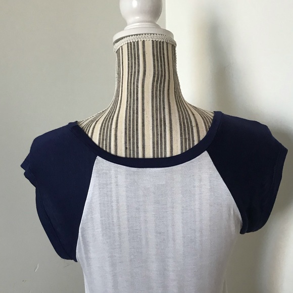 Navy Raglan Tee “Fall Graphic T-Shirt” - Picture 8 of 9